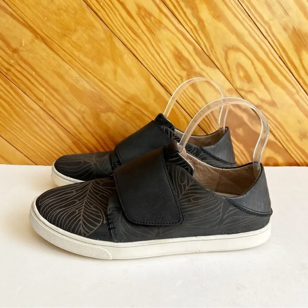 OluKai Pehuea Loupili Sneakers Leather Black